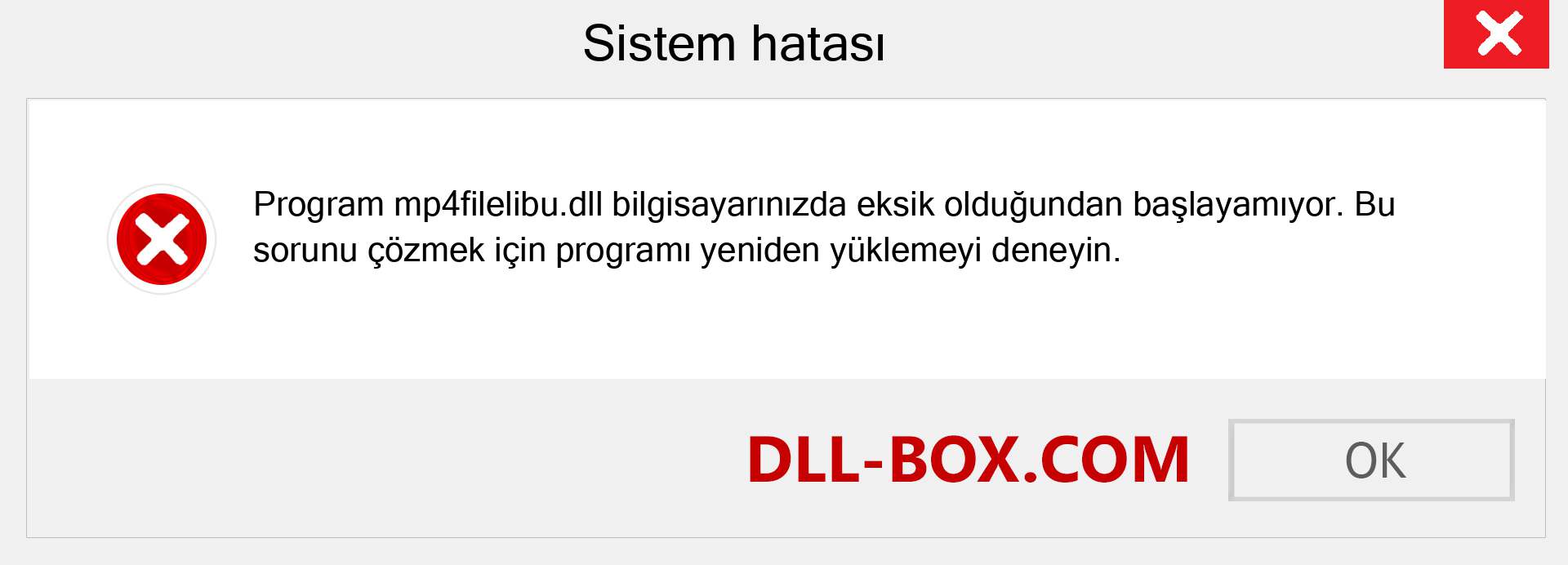 mp4filelibu.dll dosyası eksik mi? Windows 7, 8, 10 için İndirin - Windows'ta mp4filelibu dll Eksik Hatasını Düzeltin, fotoğraflar, resimler